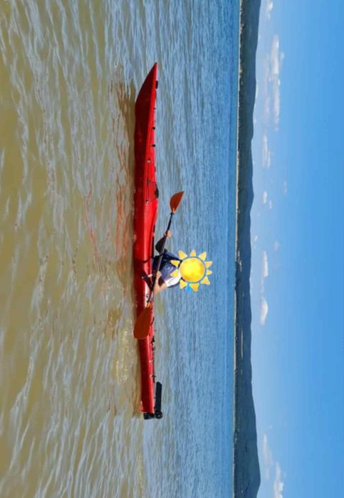 Едноместен каяк - много запазен