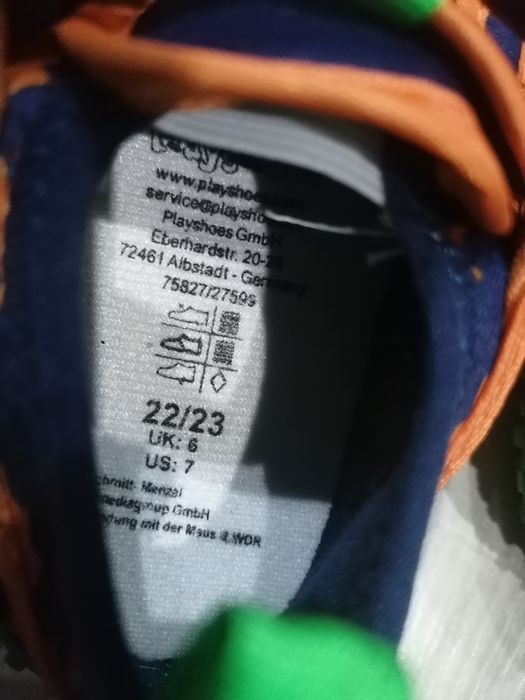 НОВИ пантофи PlayShoes No: 22/23