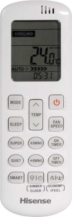 Климатик hisense KB35YR3FG/KB35YR3FW 12ka клас А++