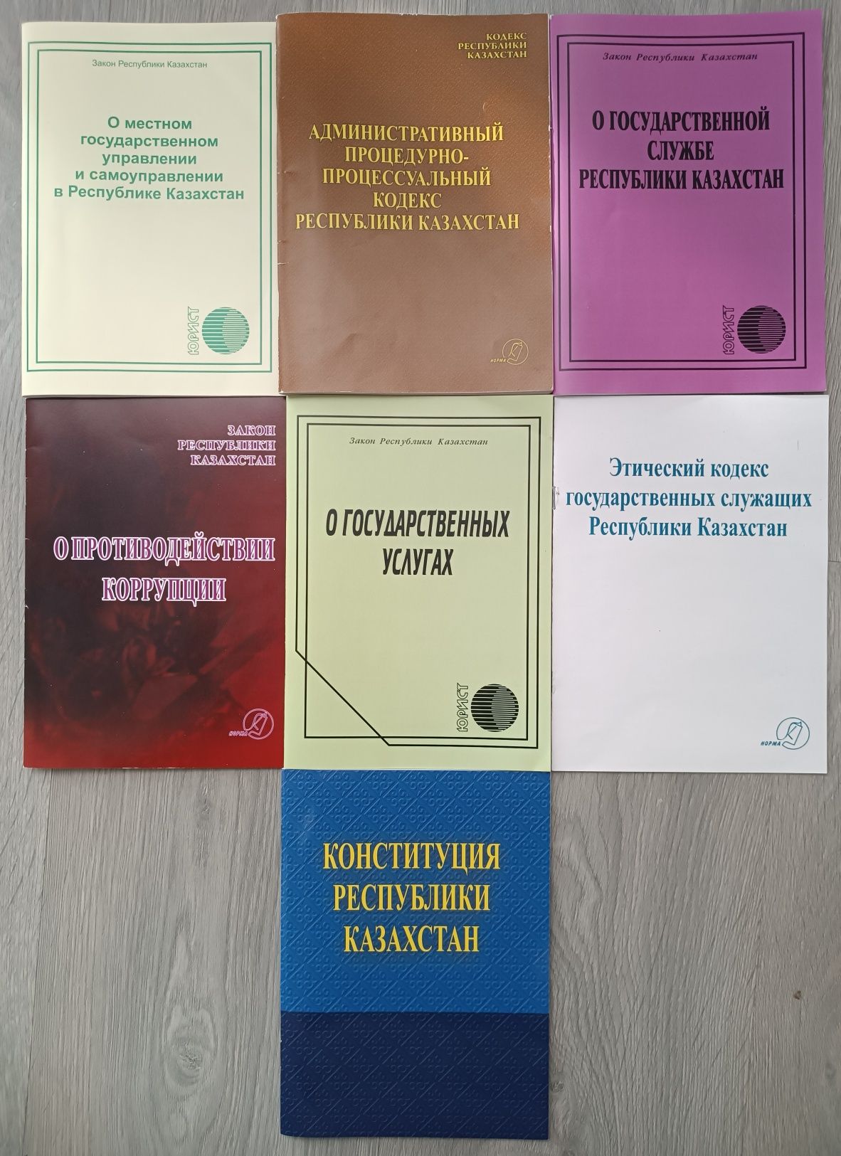 Законы и кодексы РК для госслужбы