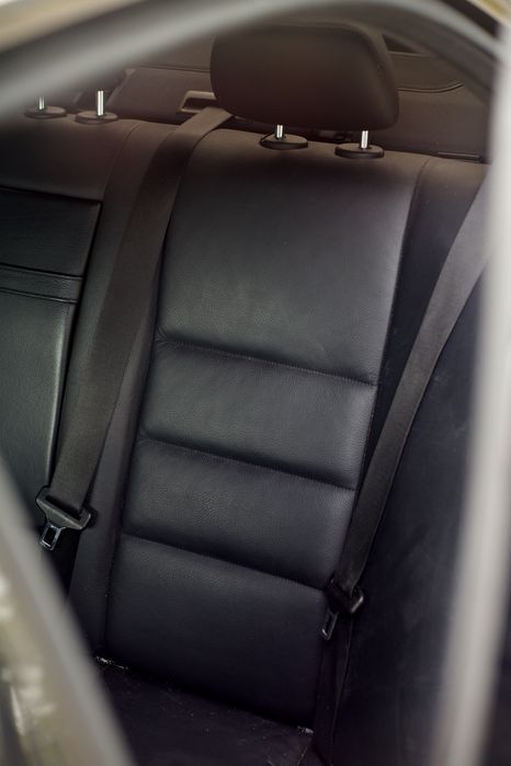 Interior complet Mercedes C W204 piele negra fata usa plafon scaun cot