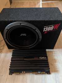 Subwoofer jvc+statie Sony 1000w