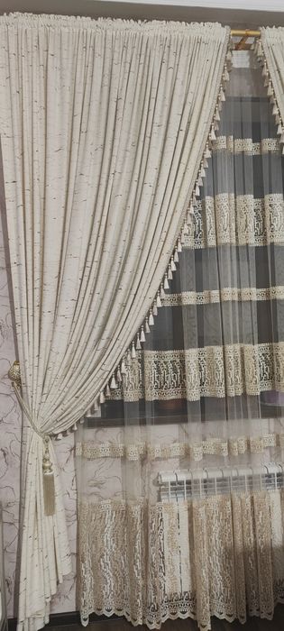 Парда сотилади. Штора, занавески, портьеры продаются.