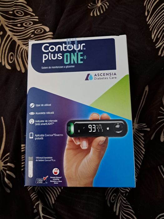 Vind Glucometru conturi plus one nou nefolosit