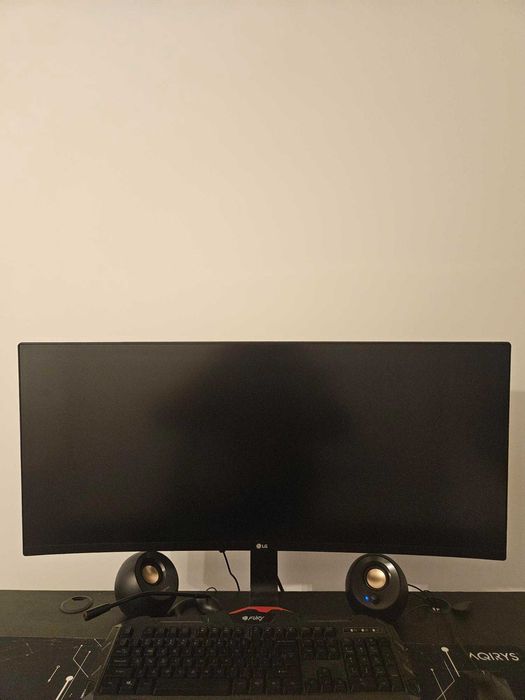 Monitor Curved LED IPS LG 34", UltraWide, 2560x1080, HDMI,144Hz