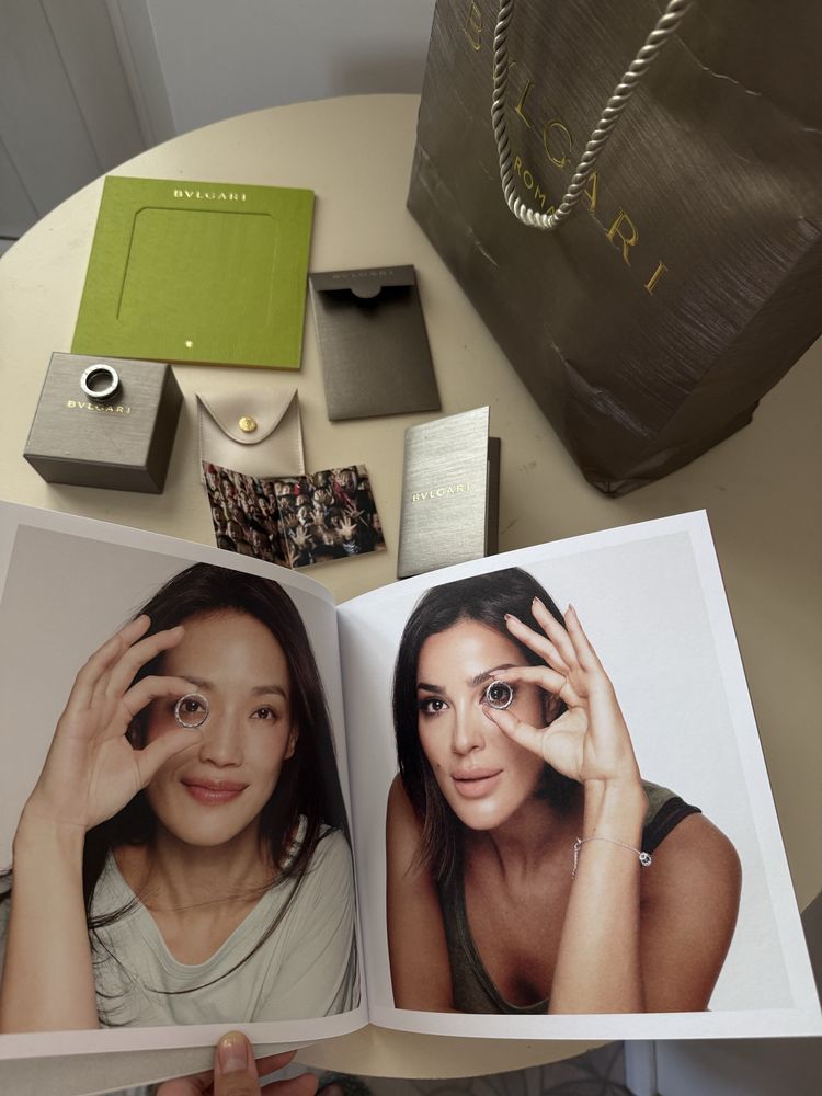 Кольцо Bulgari лимитированное «Save the children”