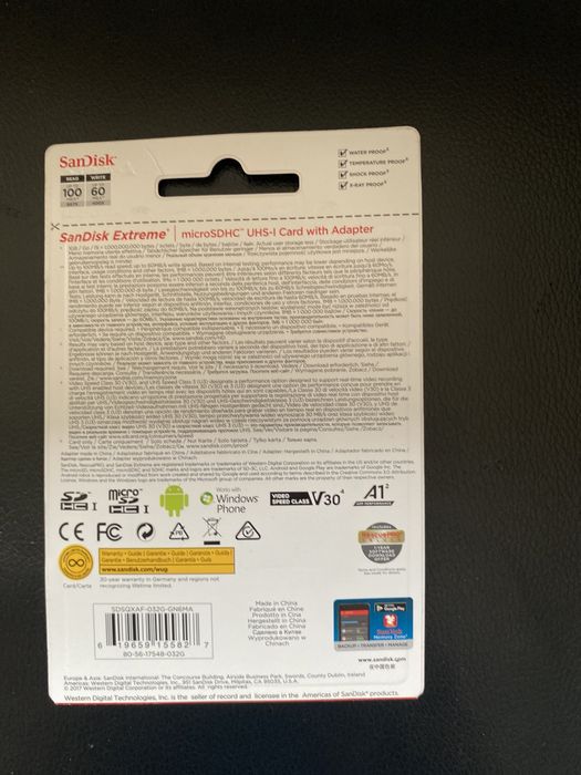 2 Carduri de memorie super oferta SanDisk Extreme 32GB.Original.Sigila