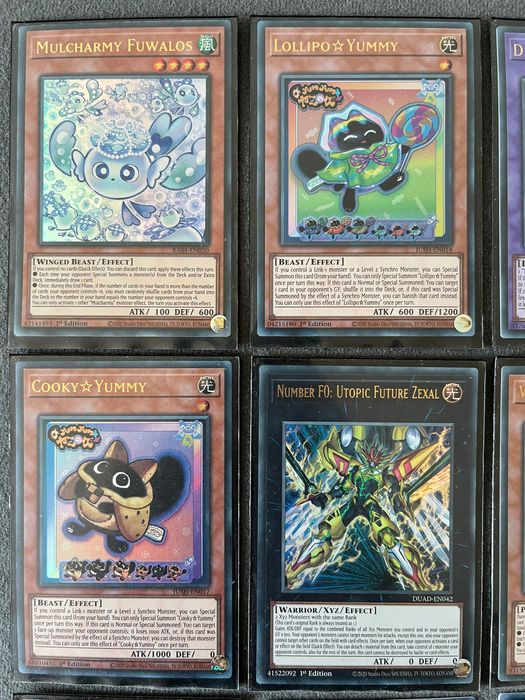Лот Yu-gi-oh Singles Lollipo Yummy Cooky Yummy Югио TCG оригинал