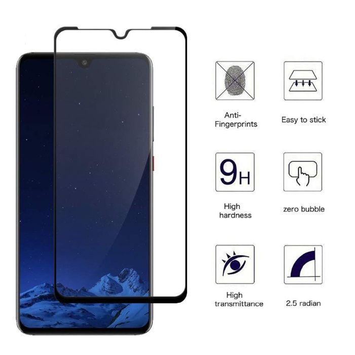 Folie sticla 20D Full Glue pt. Huawei P30, P30 lite, P40, P40 Lite 5G