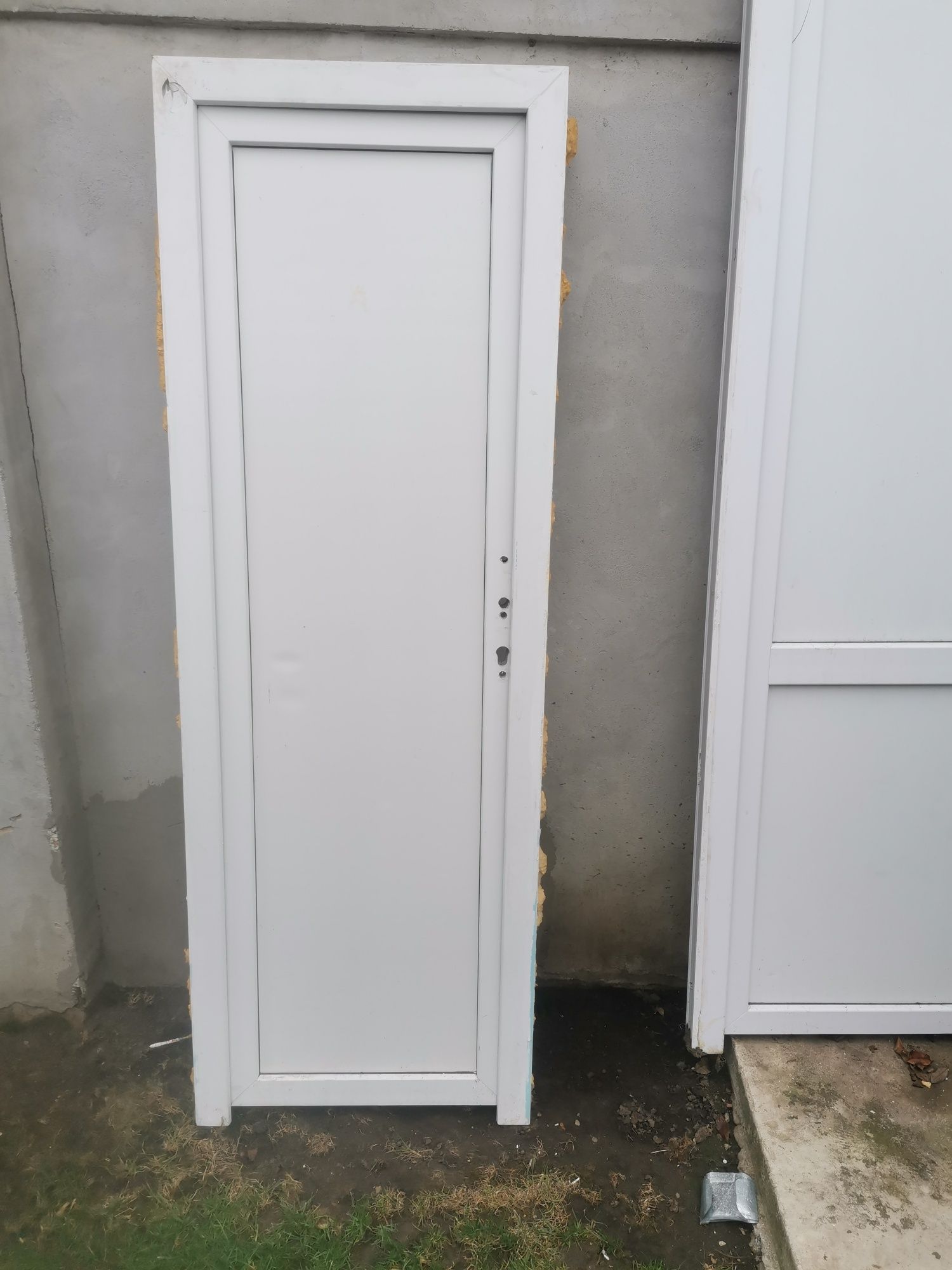 Uși de termopan( profil aluminiu)