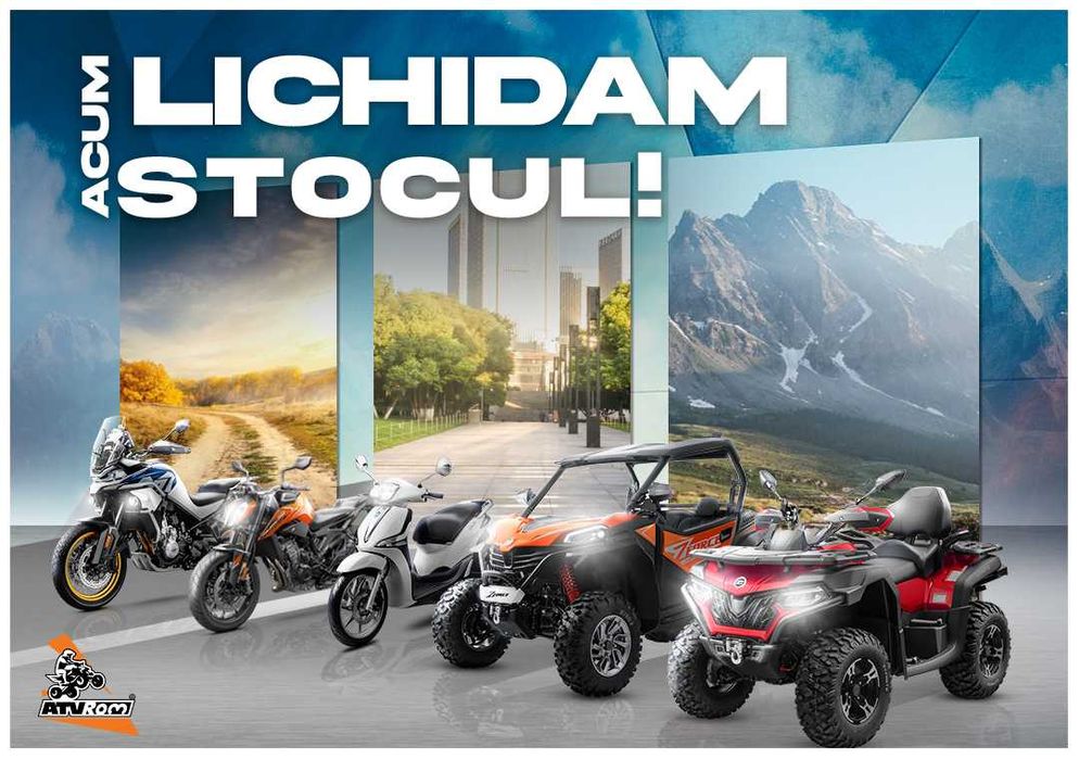 Lichidam stocul (CFMOTO,Can-am )
