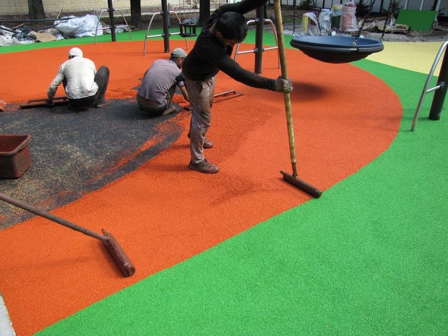 Резиновые покрытия, тартан бесшовное покрытие