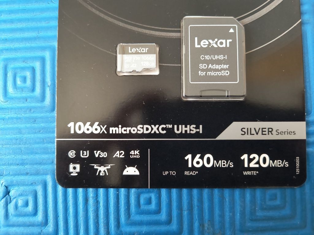4K карта памет Lexar Professional Micro SDXC 1066x UHS-I V30 U3 A2