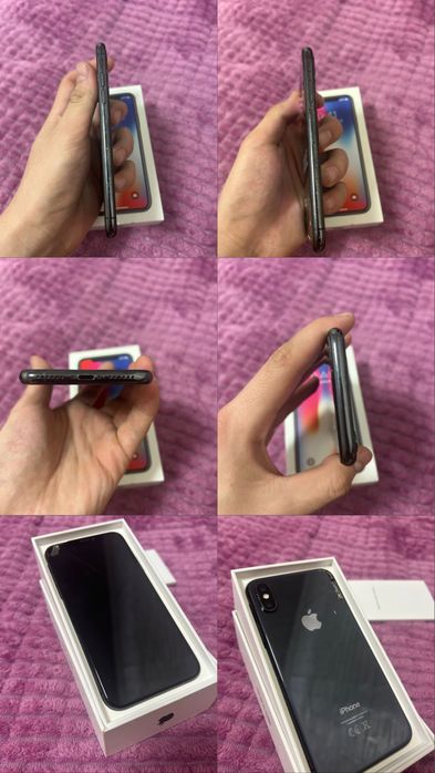 Iphone x синем цвете