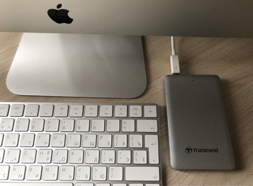 Жесткий диск HDD THUNDERBOLT USB 3 transcend 2TB для macbook imac