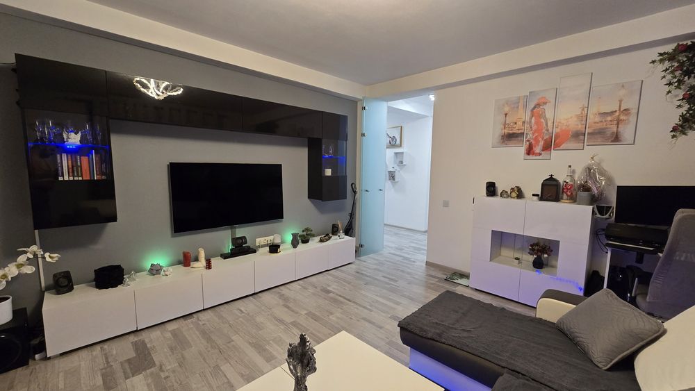 Apartament modern, 2 camere + loc de parcare privat, Sânpetru