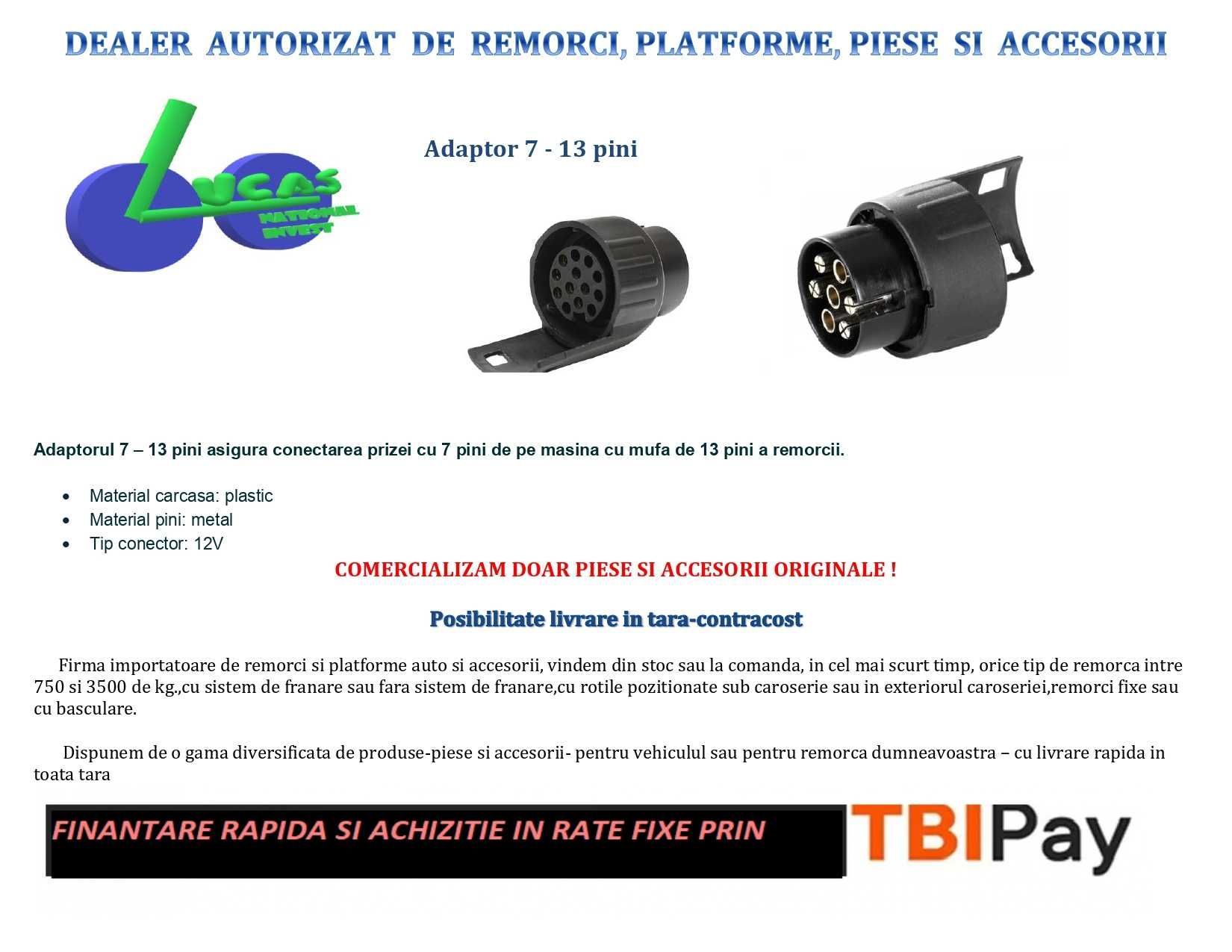 Adaptor 7 – 13 pini