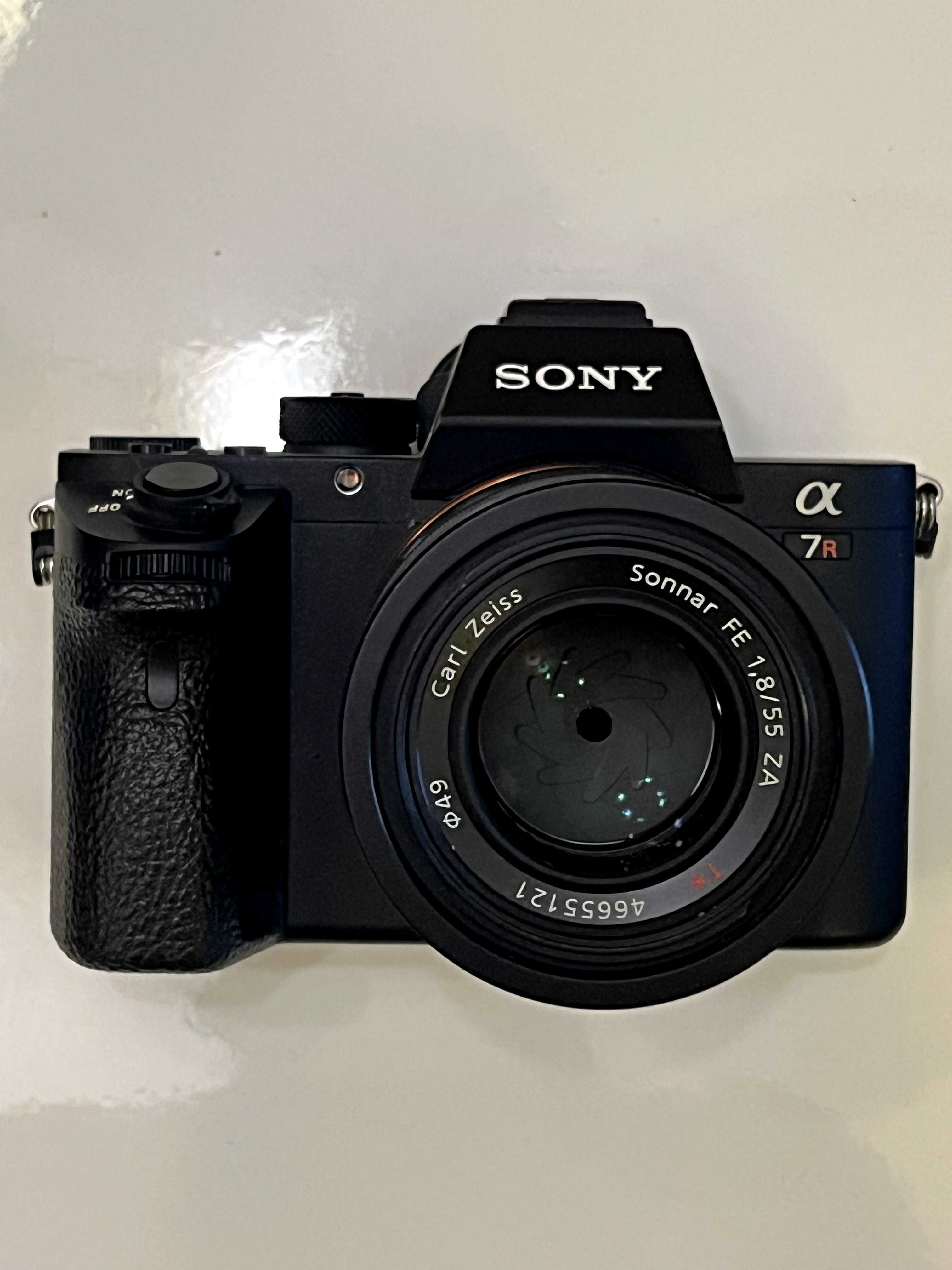 Kомплект Sony Alpha a7R II (ILCE-7RM2) със Sony Zeiss 55mm F1.8