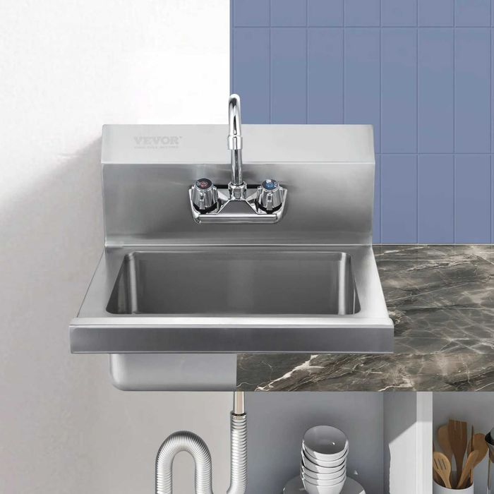 Chiuvetă  cu robinet lavoar inox, bucatar restaurant bar, rulote, baie