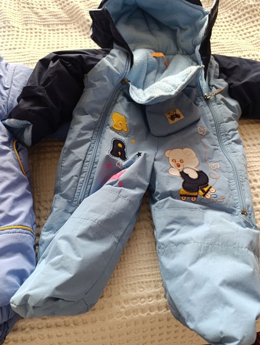 Продам детские комбинезоны зима и осень