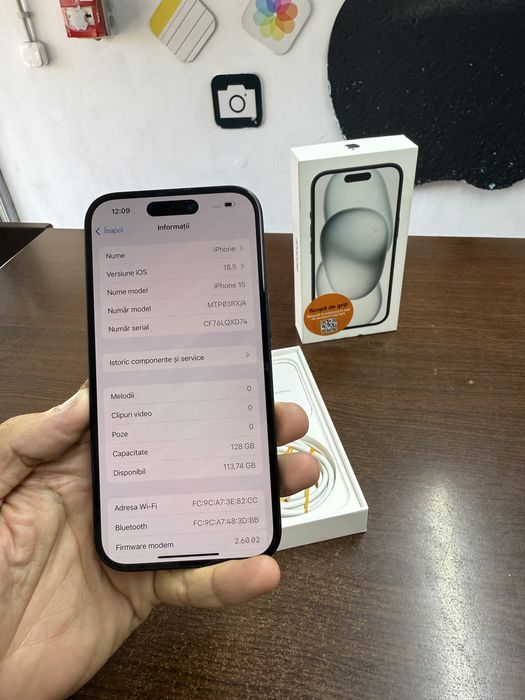 Vand Iphone 15 128Gb Full box
