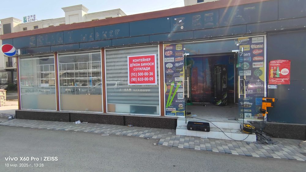 Tayyor konteynerdan qilingan dokon sotiladi