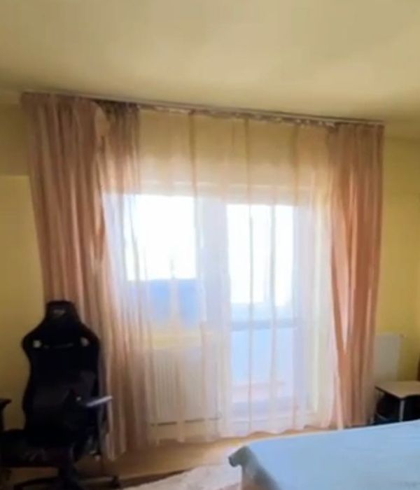 Draperie și perdea crem/auriu