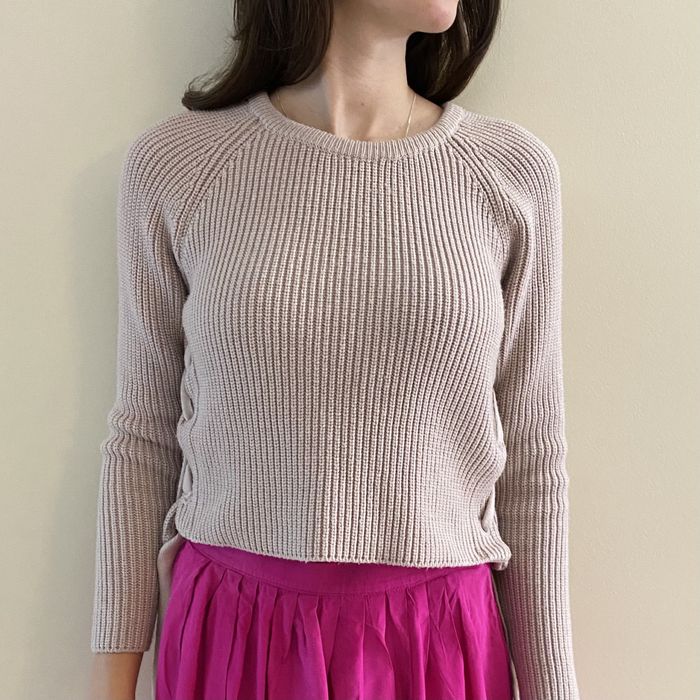 Pulover Zara roz pal S