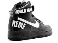 Ghete sneakers dama Supreme Air Force 1 - 94 World Famous bascheti