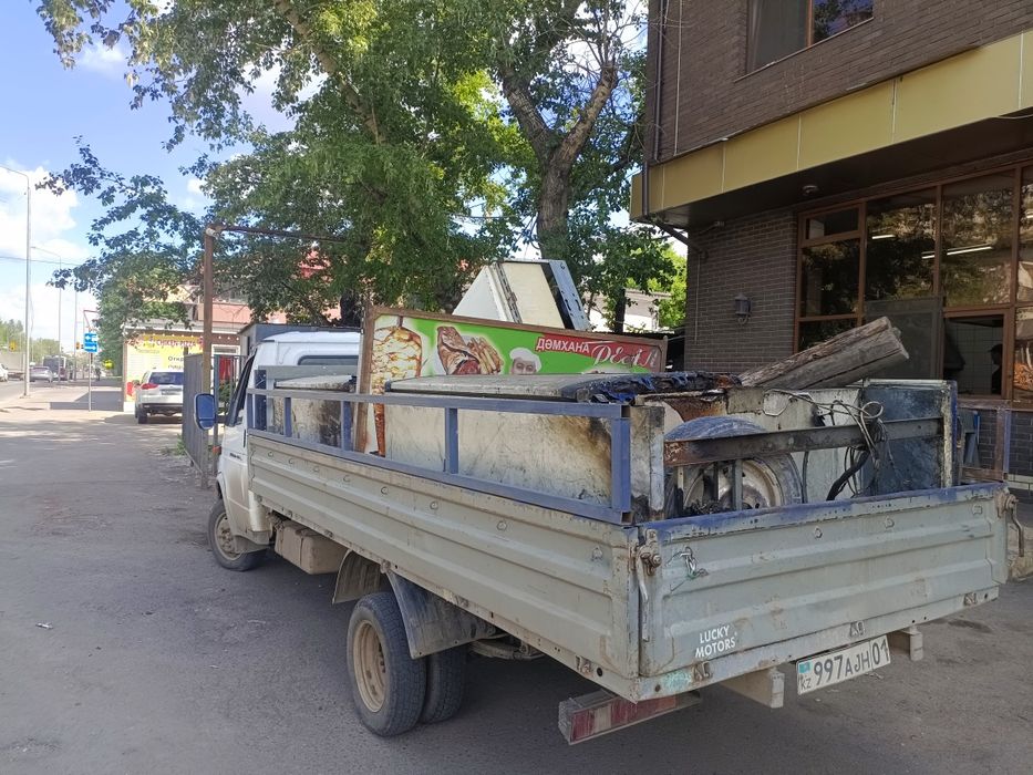 Вывоз строительные мусора открытый газель Вывоз хлама мебели