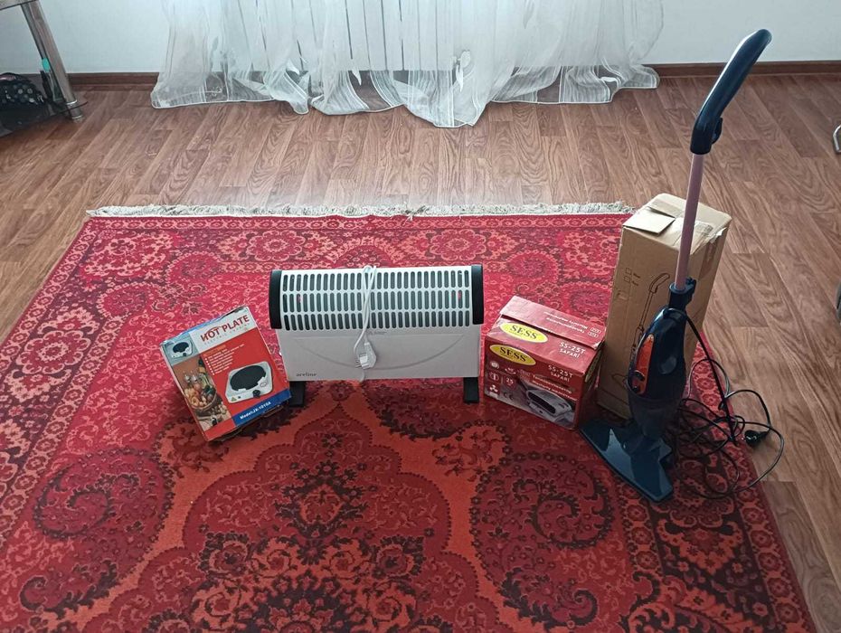 [СРОЧНО] Пылесос, обогреватели, плитка + елка
