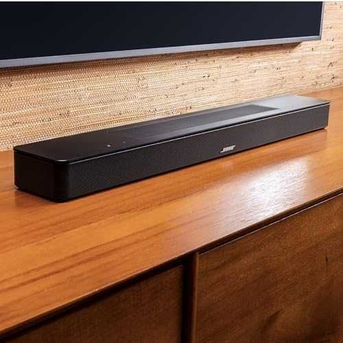 Bose Компактен Dolby Atmos Soundbar кристална яснота на звука Саундбар