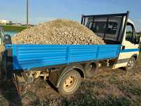 Vând și transport nisip, balast, sort, piatră concasată