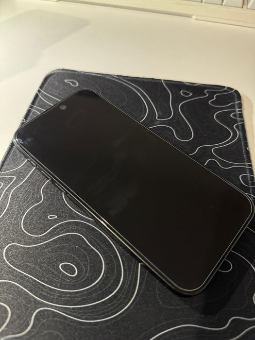iPhone 15 Plus 256GB, Black Titanium, cutie, stare excelenta