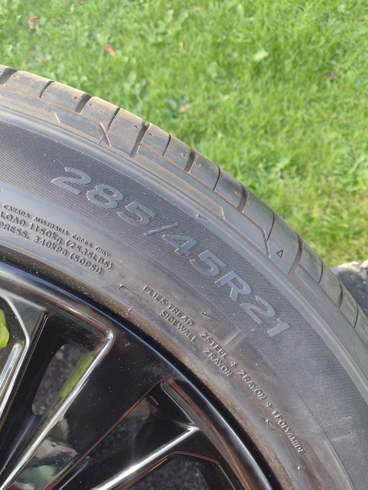 4х Оригинални Джанти 21” за Ауди с Гуми Hankook 285/45/21