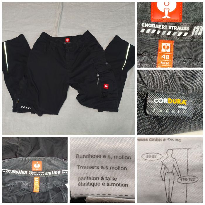 Pantaloni Engelbert Strauss Motion Cordura mărime 48 bărbați șantier