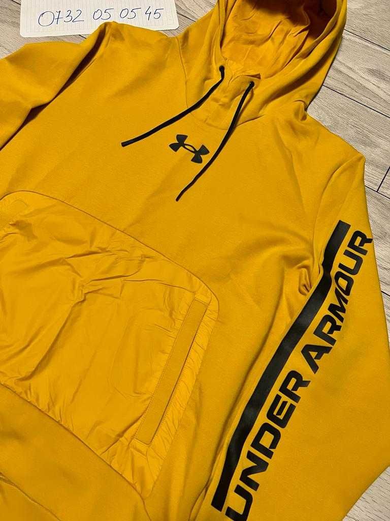 Hanorac galben-mustariu Under Armour marimea XXL