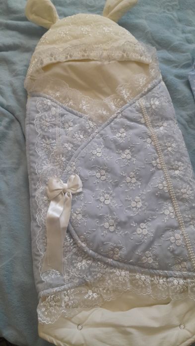 Конверт и вещи  на мальчика