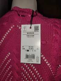 Vând haină roz din bumbac