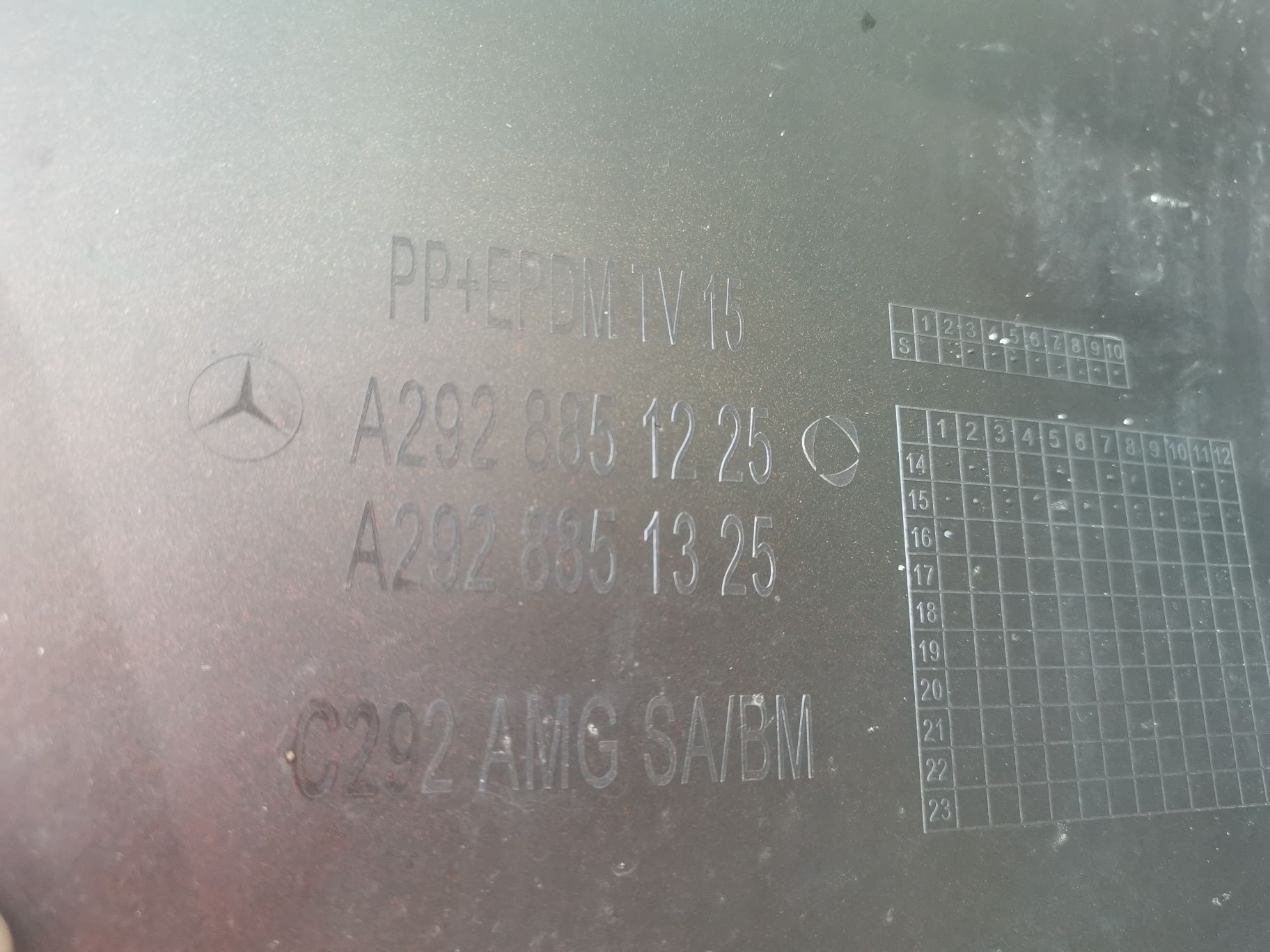 Bara spate Mercedes GLE AMG W292