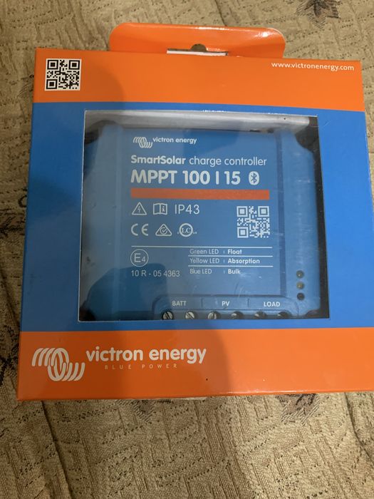 контролер Victron SmartSolar MPPT 100/15 // 12V 24V // 100V 15A