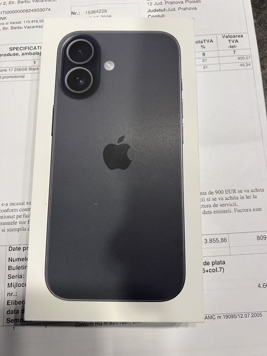 IPhone 17  256gb sigilat