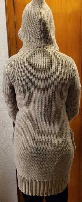 Pulover rustic gros impletit mar S