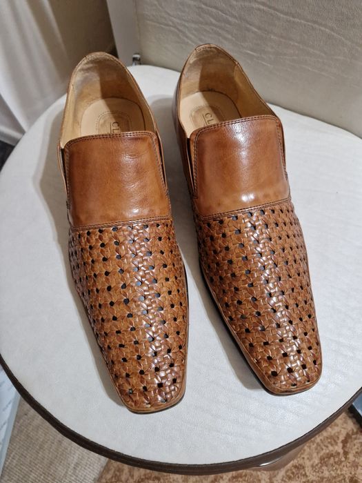 Pantofi bărbătești din piele Clemento Italia