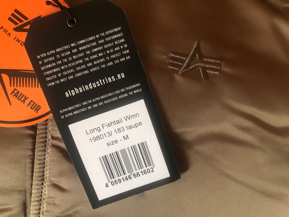 Alpha Industries Long Fishtail Parka ОРИГИНАЛНО дамско яке/парка - S