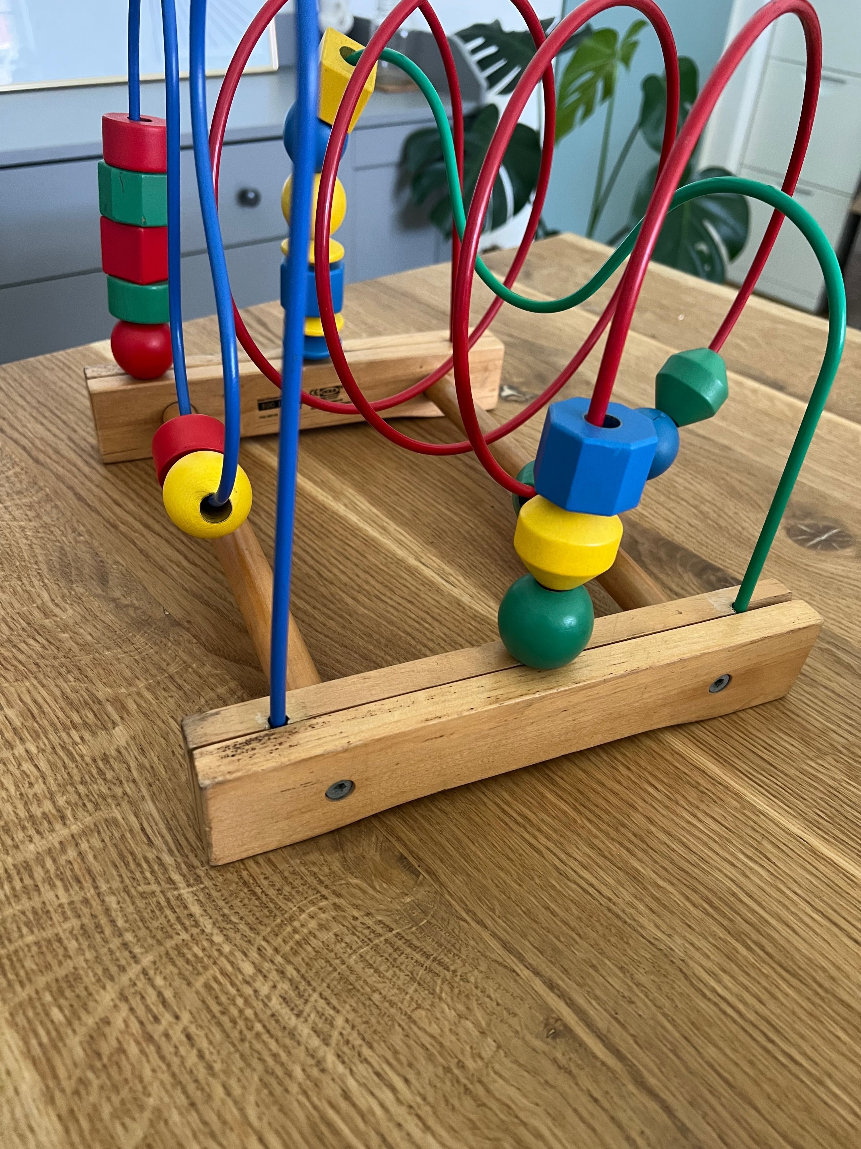 Jucărie din lemn bebeluși Ikea Mula pentru motricitate Montessori