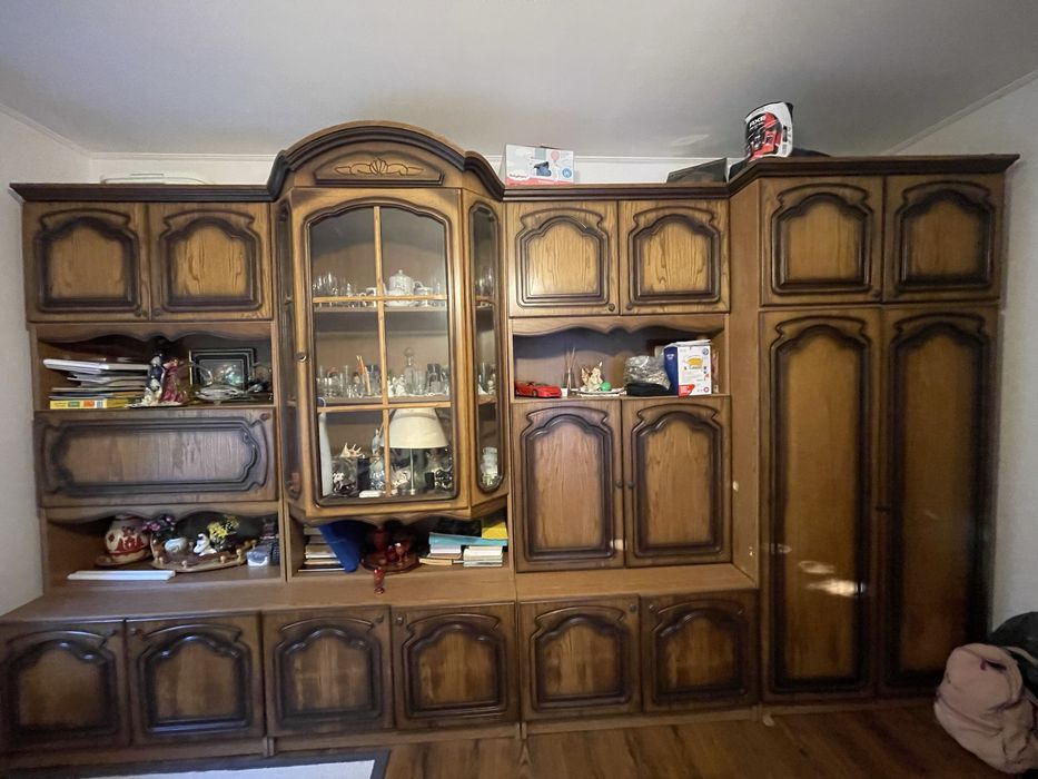 Mobila de living marou deschis. Marime: 380x235x60 de vanzare