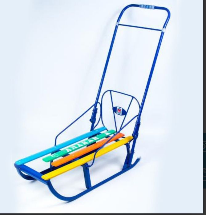 Санки почти новые