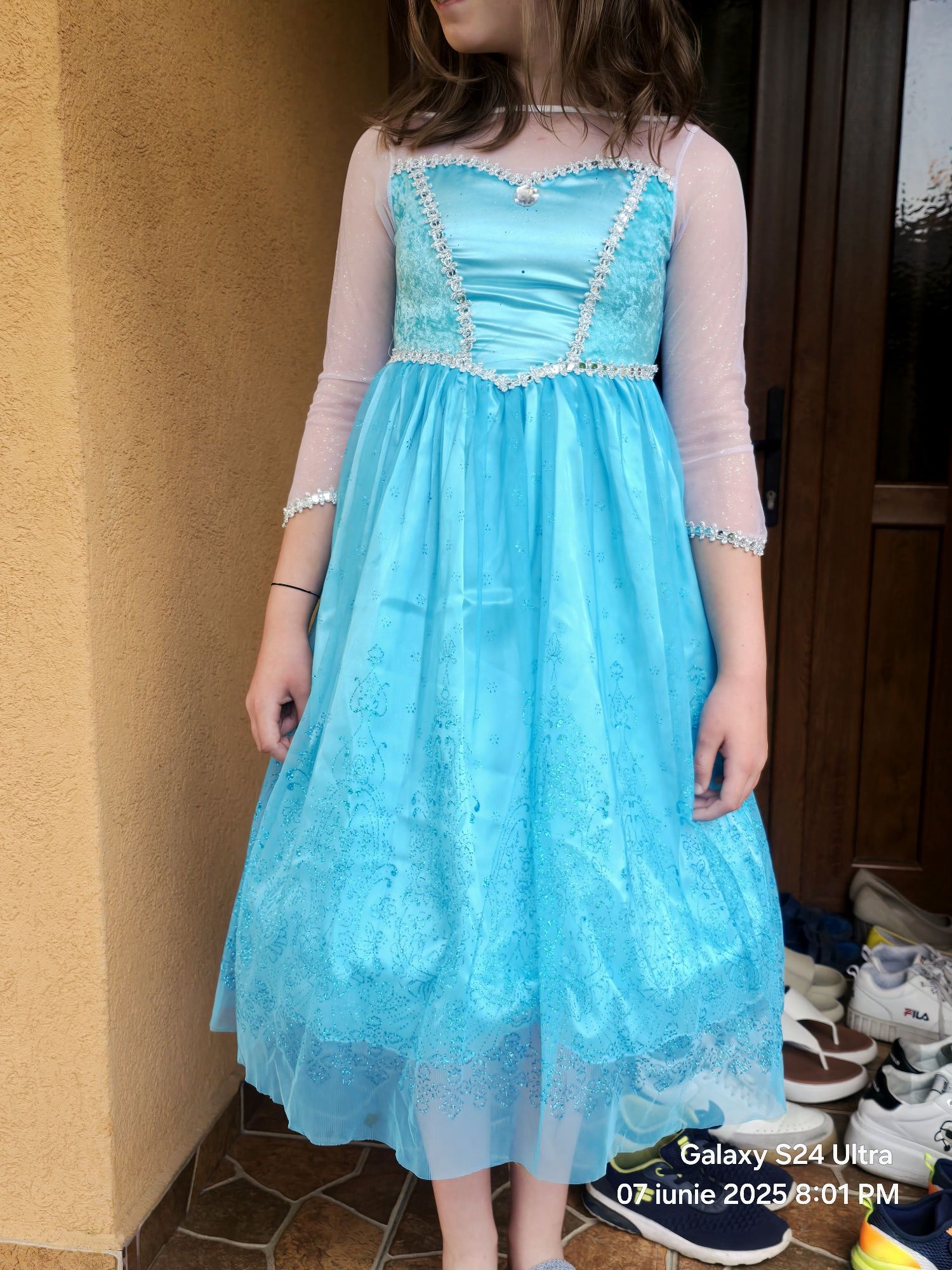 Rochita Disney Elsa 118 cm