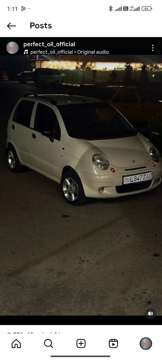 Matiz sotiladi sroshna